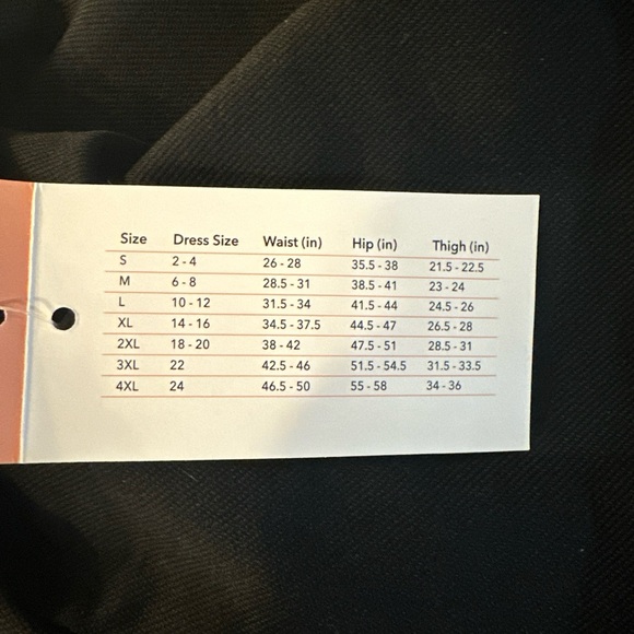 Shapermint Essentials NWT Leggings Womens Size Large Black High Waisted - Picture 9 of 10